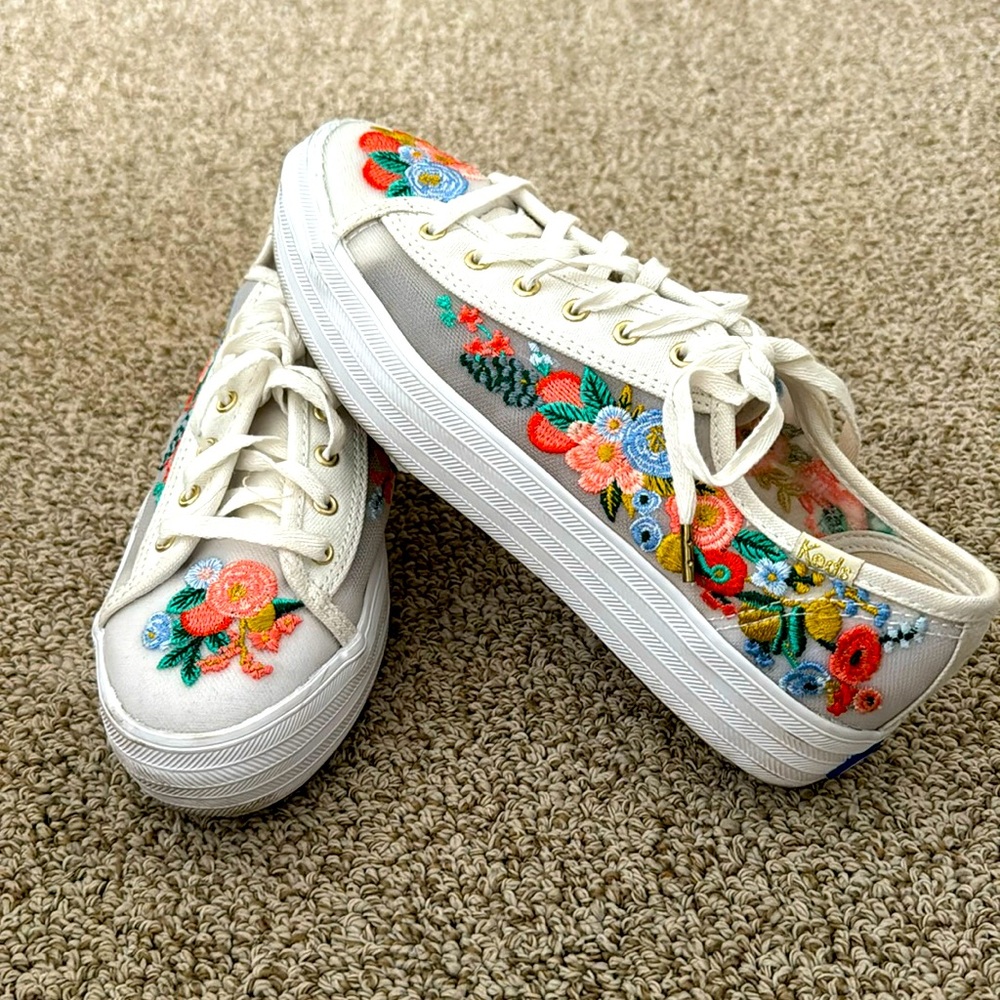 Rifle Paper Co x Keds